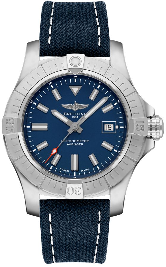 Breitling Avenger Watches Mens Blue Self winding Automatic A17318101C1X2 Watch