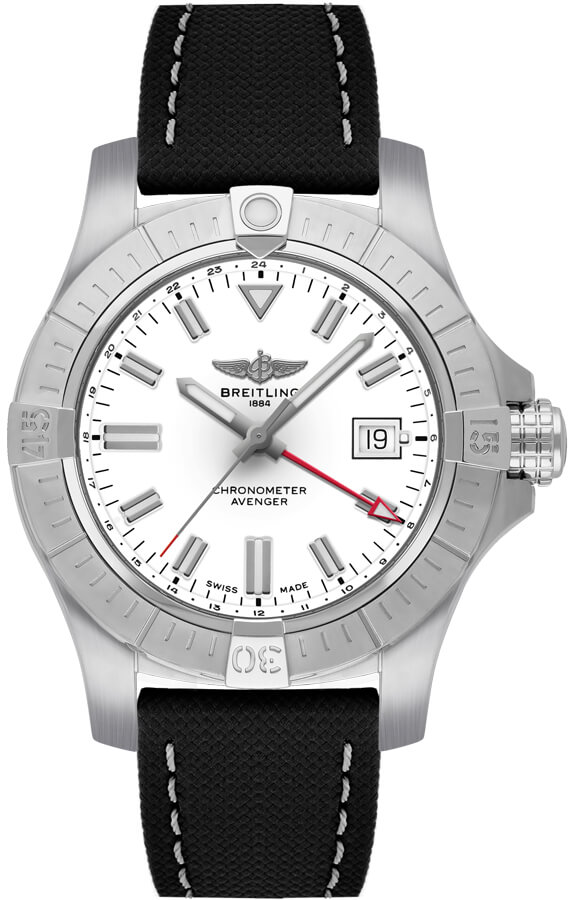 Breitling Avenger Watches Mens White Self winding Automatic A32397101A1X2 Watch