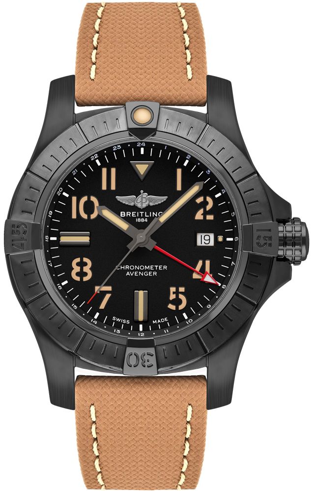 Breitling Avenger Watches Mens Black Self winding Automatic V32395101B1X2 Watch