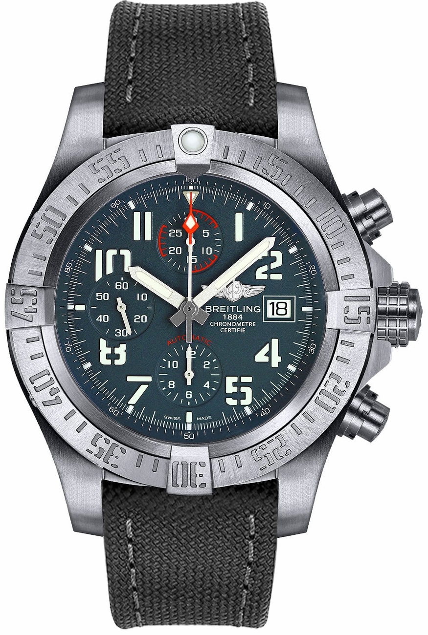 Breitling Avenger Watches Mens Titanium Grey Self winding Automatic E1338310-M536-109W Watch