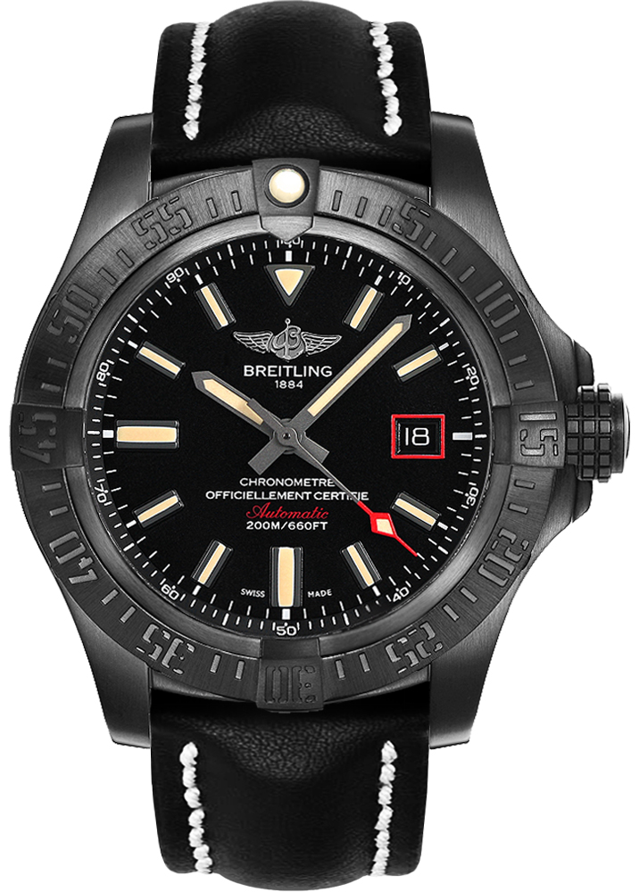 Breitling Avenger Watches Mens Volcano Black Self winding Automatic V1731110-BD74-435X Watch