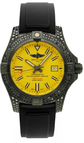 Breitling Avenger Watches Mens Cobra Yellow Self winding Automatic Chronometer V17311AU-I526-134S Watch