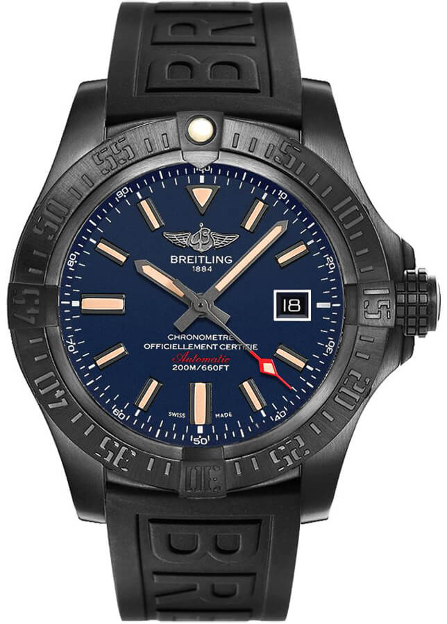 Breitling Avenger Watches Mens Dark Blue Self winding Automatic V173104A-CA23-154S Watch
