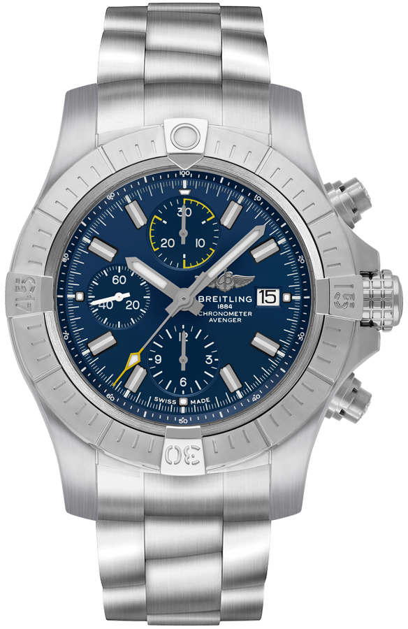 Breitling Avenger Watches Mens Blue Self winding Automatic A13317101C1A1 Watch