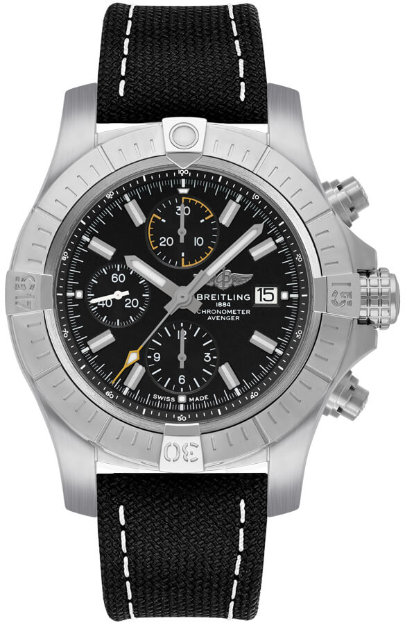 Breitling Avenger Watches Mens Black Self winding Automatic A13317101B1X1 Watch
