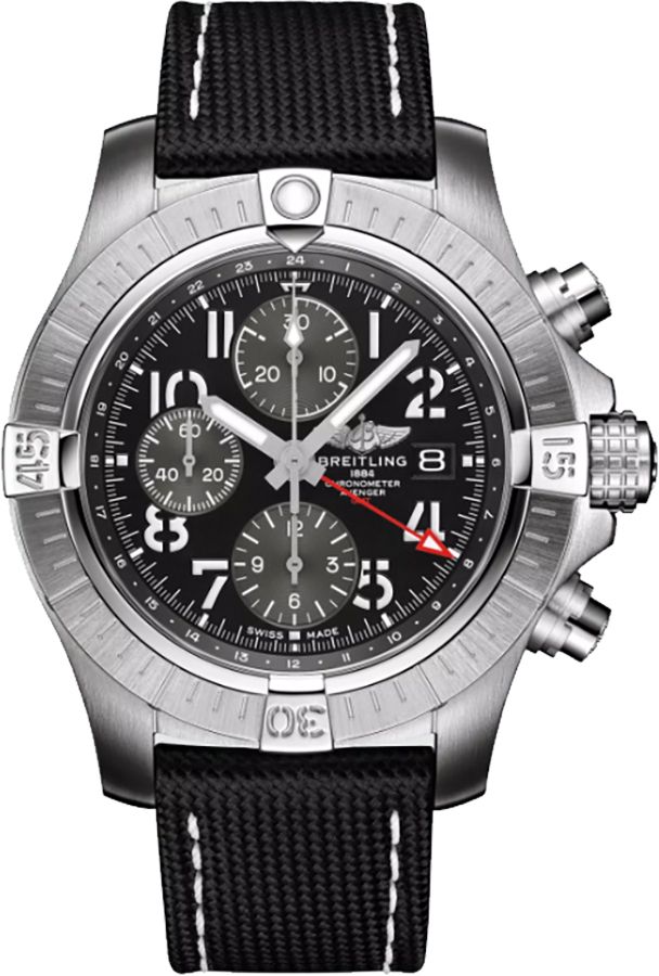 Breitling Avenger Watches Mens Black Self Winding Automatic A24315101B1X2 Watch