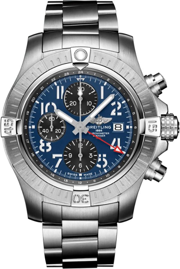 Breitling Avenger Watches Mens Blue Self Winding Automatic A24315101C1A1 Watch