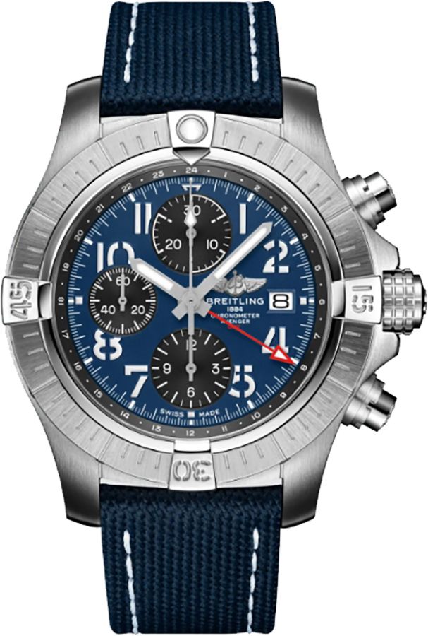 Breitling Avenger Watches Mens Blue Self Winding Automatic A24315101C1X1 Watch
