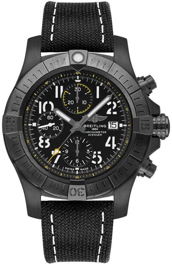 Breitling Avenger Watches Mens Black Self winding Automatic V13317101B1X1 Watch