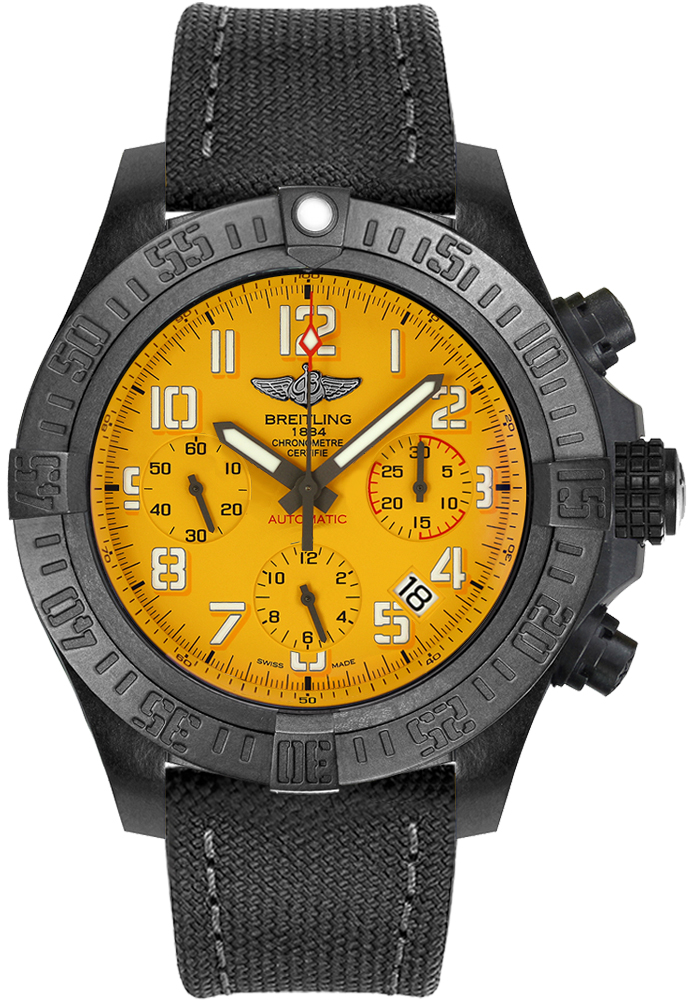 Breitling Avenger Watches Mens Cobra Yellow Self winding Automatic XB0180E41I1W1 Watch