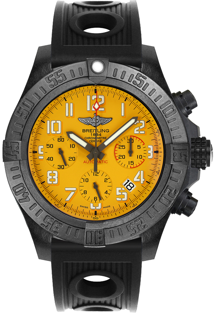 Breitling Avenger Watches Mens Cobra Yellow Self winding Automatic XB0180E4-I534-200S Watch