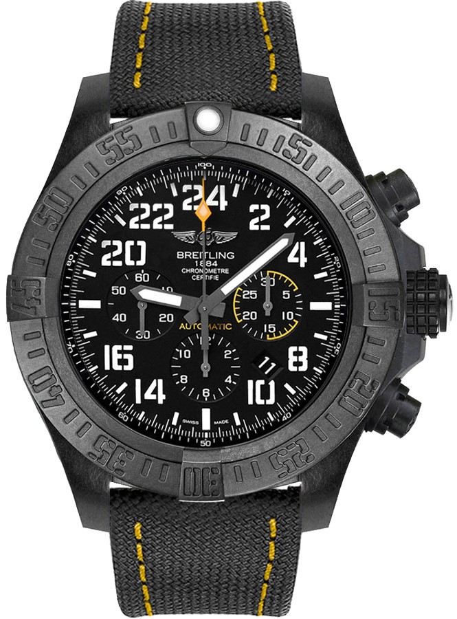 Breitling Avenger Watches Mens Black Self winding Automatic XB1210E4-BE89-113W Watch