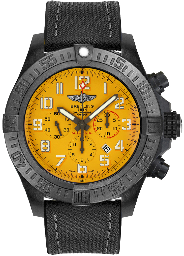 Breitling Avenger Watches Mens Cobra Yellow Self winding Automatic XB0170E4-I533-282S Watch
