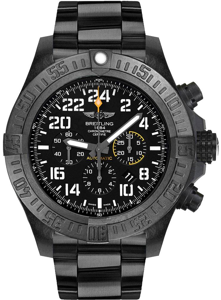 Breitling Avenger Watches Mens Volcano Black Self winding Automatic Chronometer XB1210E4-BE89-176V Watch