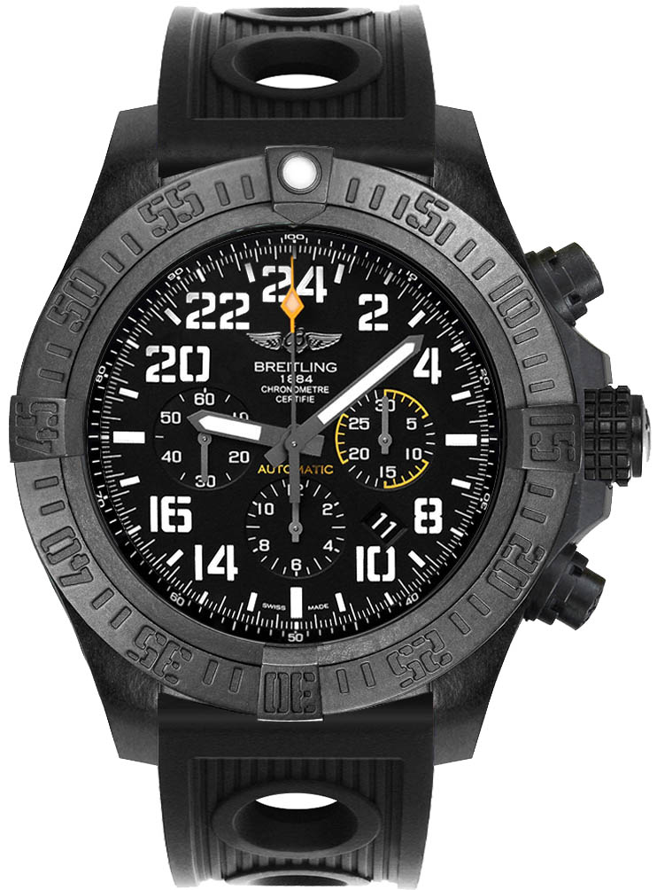 Breitling Avenger Watches Mens Black Self winding Automatic XB1210E4-BE89-201S Watch