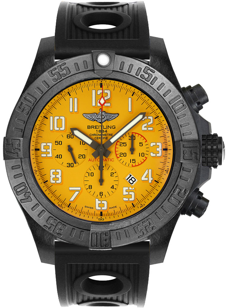 Breitling Avenger Watches Mens Cobra Yellow Self winding Automatic XB0170E4-I533-201S Watch