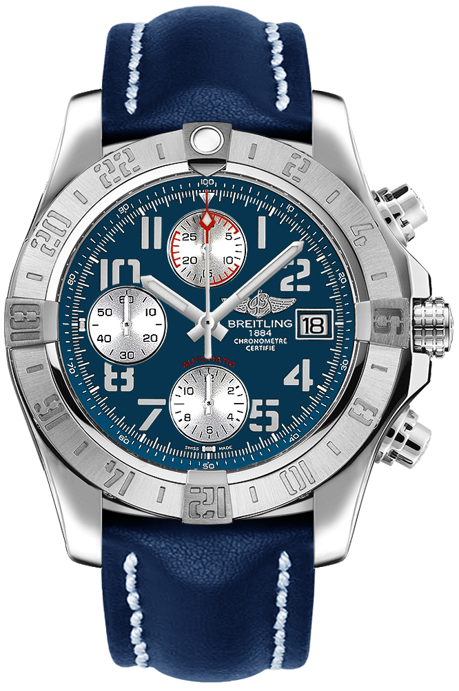 Breitling Avenger Watches Mens Blue Self Winding Automatic Chronometer A1338111-C870-105X Watch