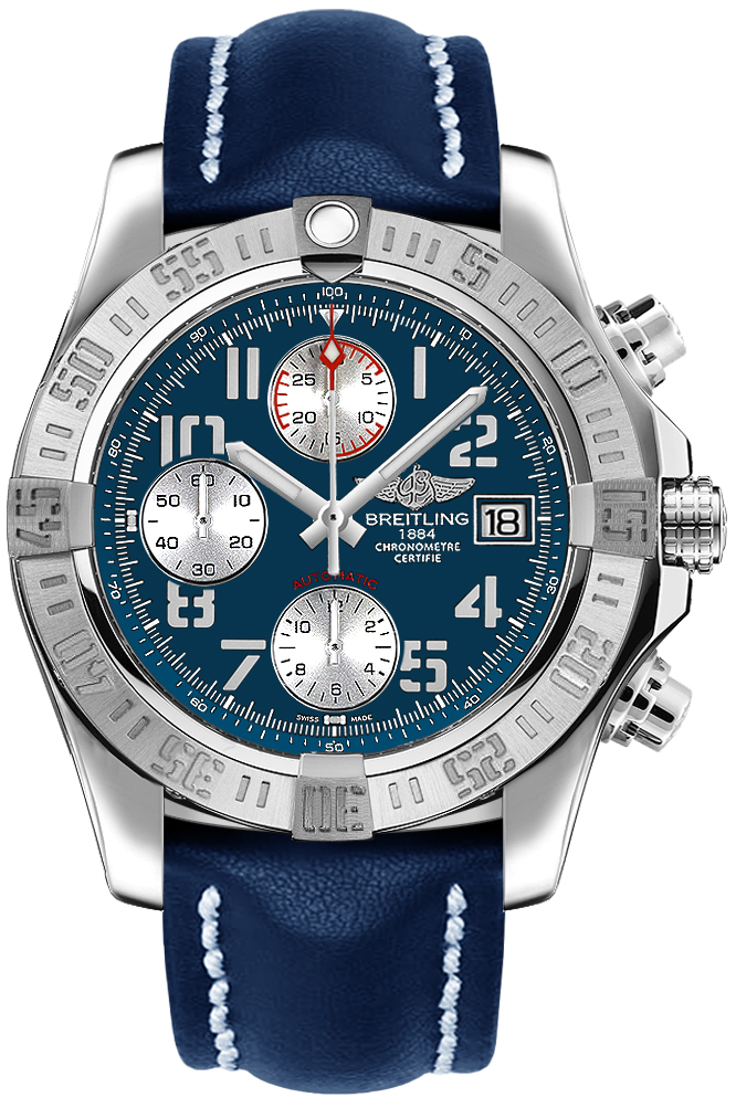 Breitling Avenger Watches Mens Blue Self Winding Automatic Chronometer A1338111-C870-112X Watch