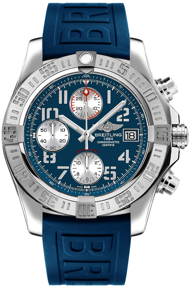 Breitling Avenger Watches Mens Blue Self Winding Automatic Chronometer A13381111C1S2 Watch