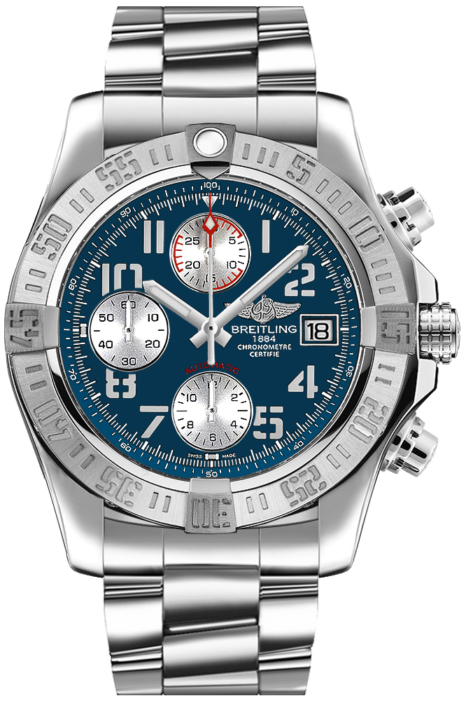 Breitling Avenger Watches Mens Blue Self winding Automatic Chronometer A13381111C1A1 Watch