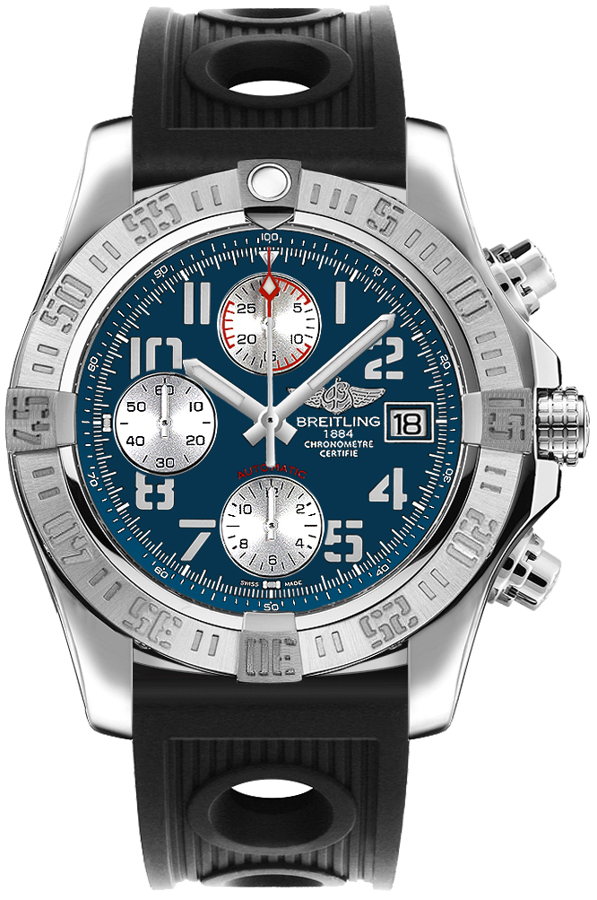 Breitling Avenger Watches Mens Blue Self Winding Automatic Chronometer A1338111-C870-200S Watch