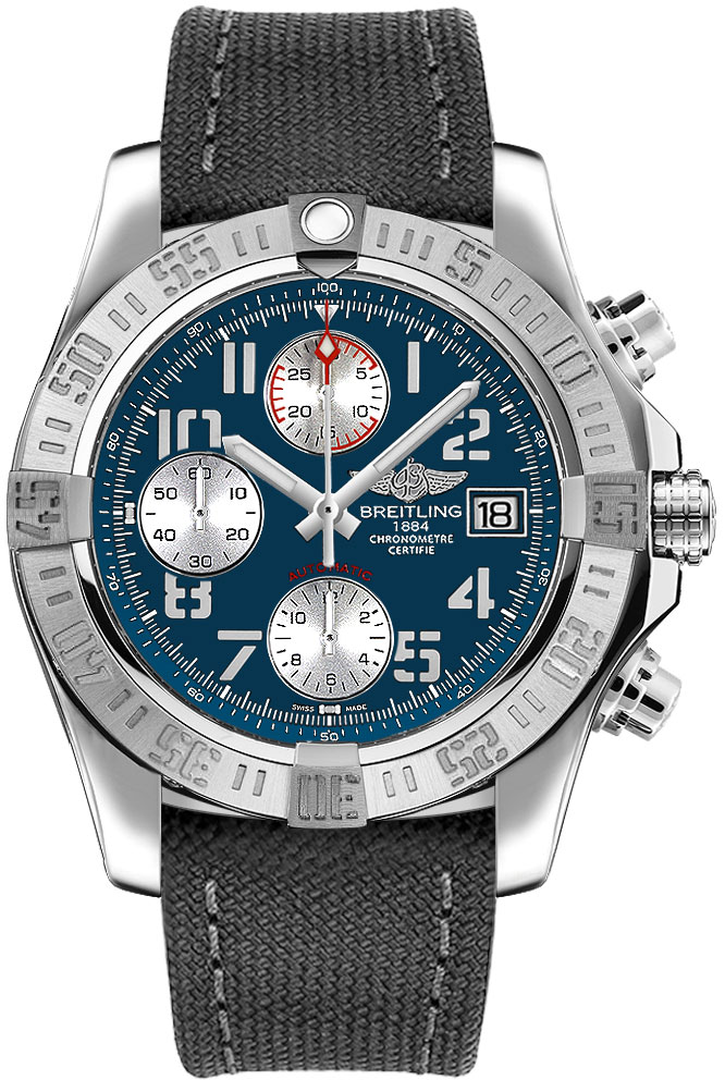Breitling Avenger Watches Mens Blue Self Winding Automatic Chronometer A13381111C1W1 Watch