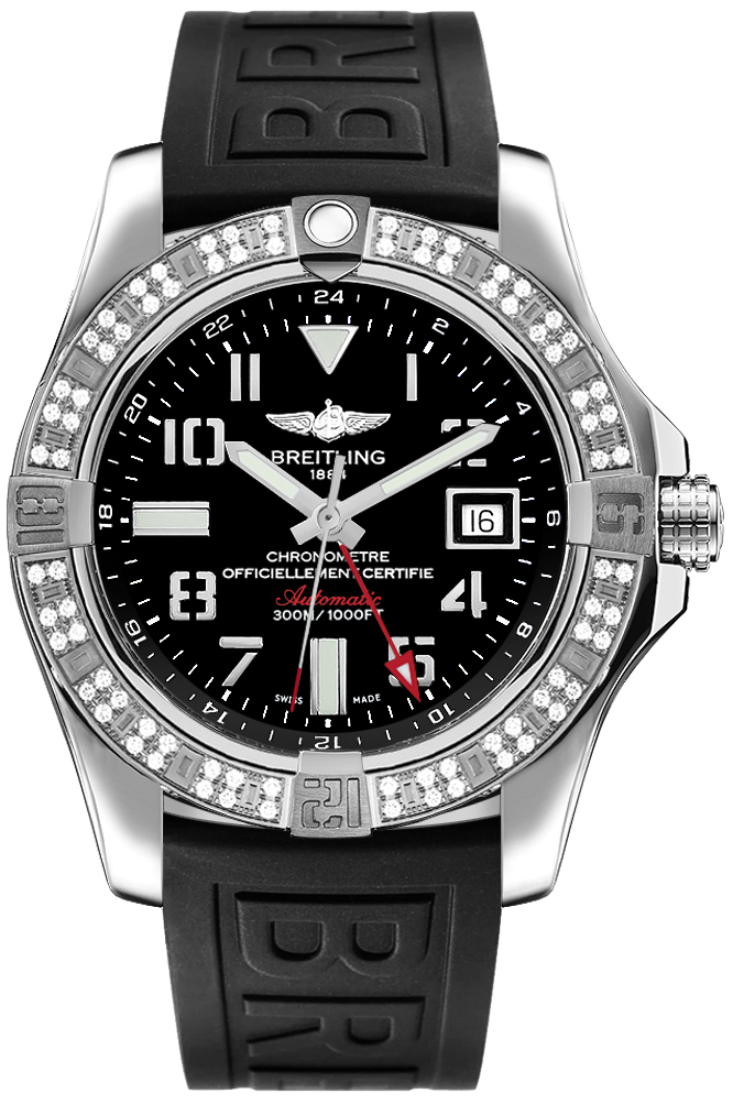 Breitling Avenger Watches Mens Black Self winding Automatic Chronometer A3239053-BC34-152S Watch