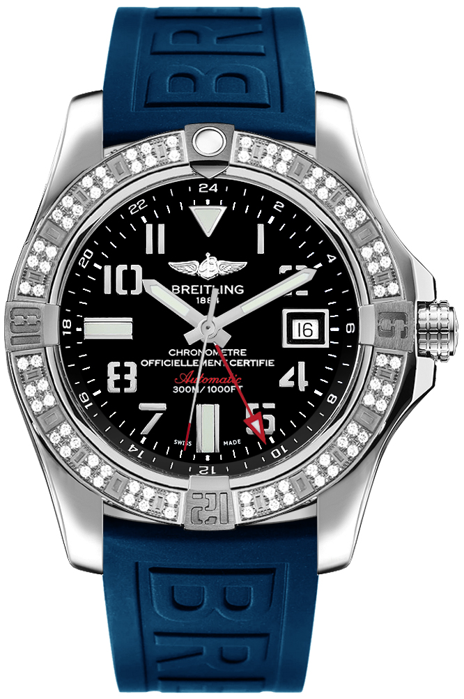 Breitling Avenger Watches Mens Black Self winding Automatic Chronometer A3239053-BC34-158S Watch