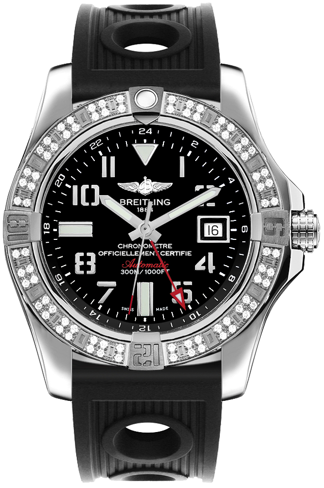 Breitling Avenger Watches Mens Black Self winding Automatic Chronometer A3239053-BC34-200S Watch