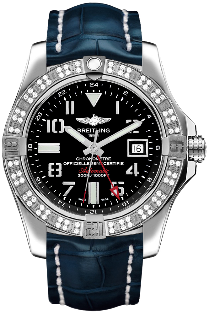 Breitling Avenger Watches Mens Black  A3239053-BC34-732P Watch