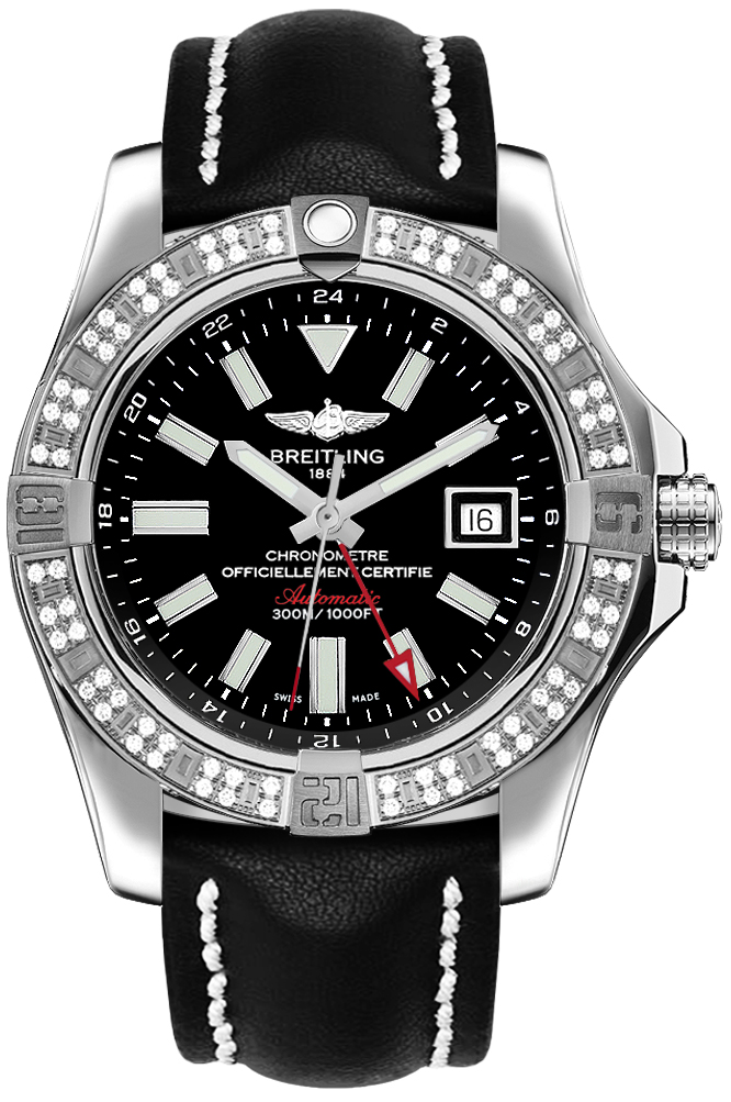 Breitling Avenger Watches Mens Black Self winding Automatic Chronometer A3239053-BC35-435X Watch