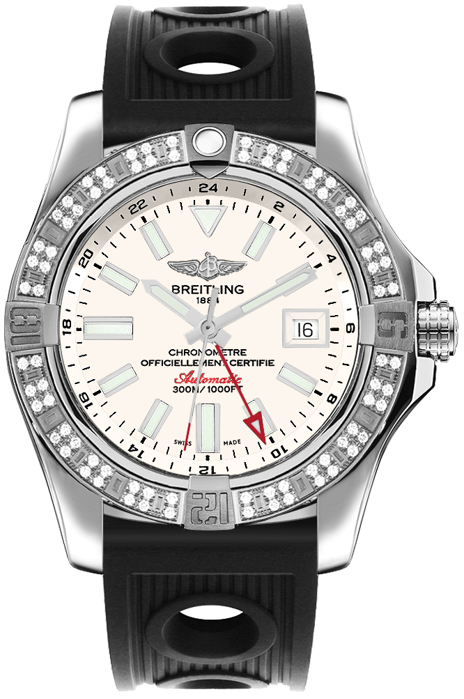 Breitling Avenger Watches Mens Silver Self winding Automatic Chronometer A3239053-G778-200S Watch