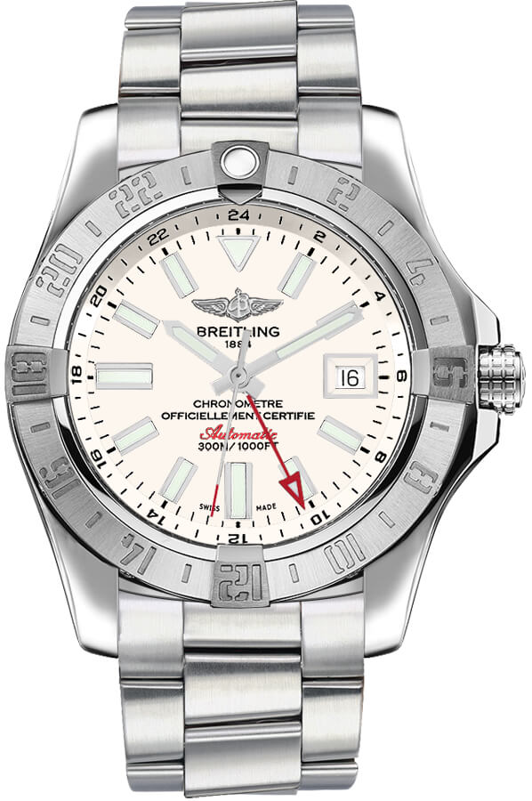 Breitling Avenger Watches Mens Stratus Silver Manual Winding A3239011-G778-173A Watch