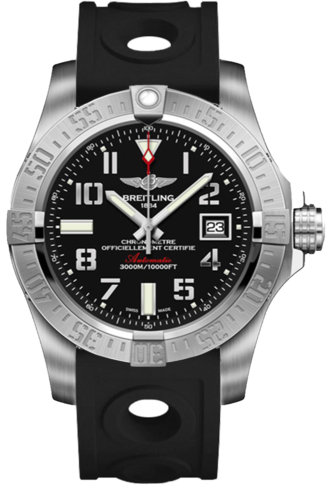 Breitling Avenger Watches Mens Black  A1733110-BC31-227S Watch