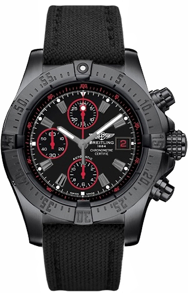 Breitling Avenger Watches Mens Black Self winding Automatic Chronometer M133802C-BC73-101W Watch