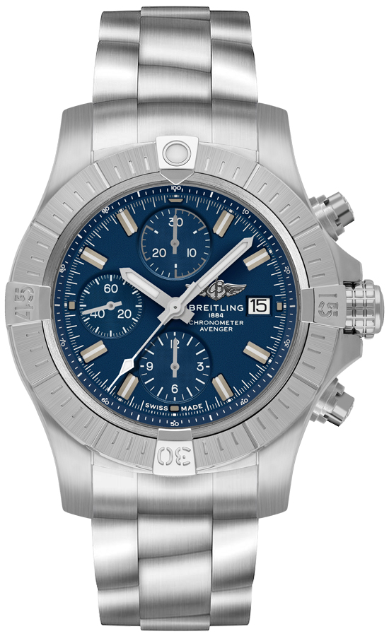 Breitling Avenger Watches Mens Blue Self winding Automatic A13385101C1A1 Watch
