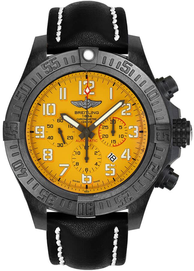 Breitling Avenger Watches Mens Cobra Yellow Self winding Automatic Chronometer XB0170E4-I533-441X Watch