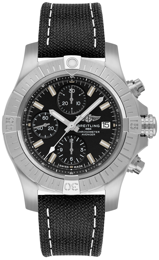 Breitling Avenger Watches Mens Black Self winding Automatic A13385101B1X2 Watch