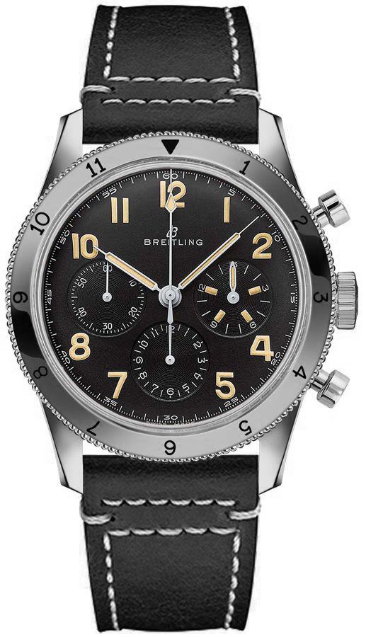 Breitling Navitimer Aviator 8 Watches Mens Black Manual Winding AB0920131B1X1 Watch