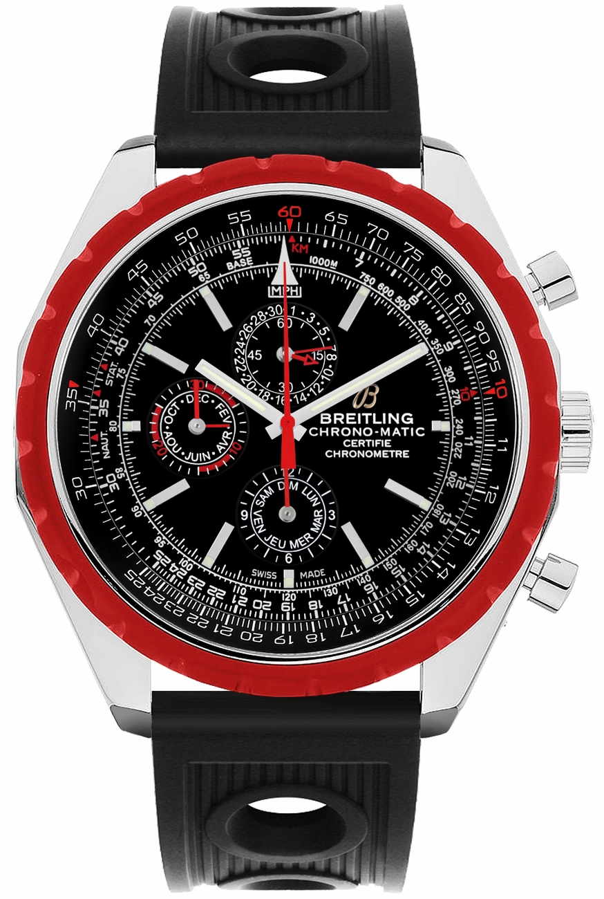 Breitling Navitimer Watches Mens Black Self winding Automatic Chronometer A1936003-BA94-201S Watch