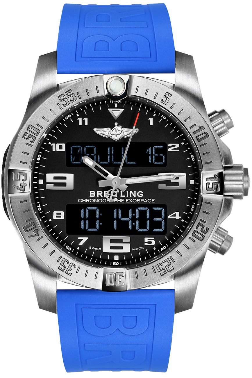 Breitling Professional Watches Mens Volcano Black Battery Operated Quartz EB5510H1-BE79-235S Watch