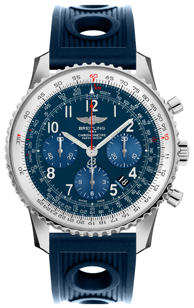 Breitling Navitimer Watches Mens Blue Self winding Automatic AB0121C4-C920-211S Watch