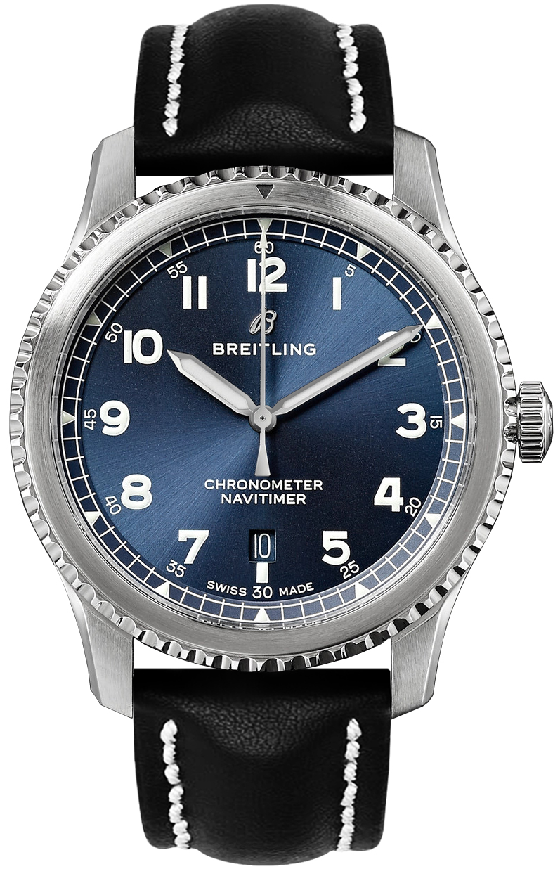 Breitling Navitimer Watches Mens Blue Self winding Automatic A17314101C1X2 Watch