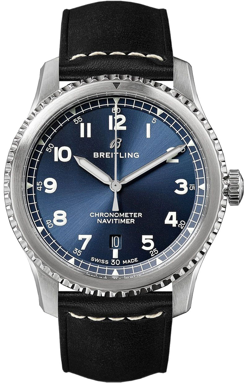 Breitling Navitimer Watches Mens Blue Self winding Automatic A1731410-C998-489X Watch
