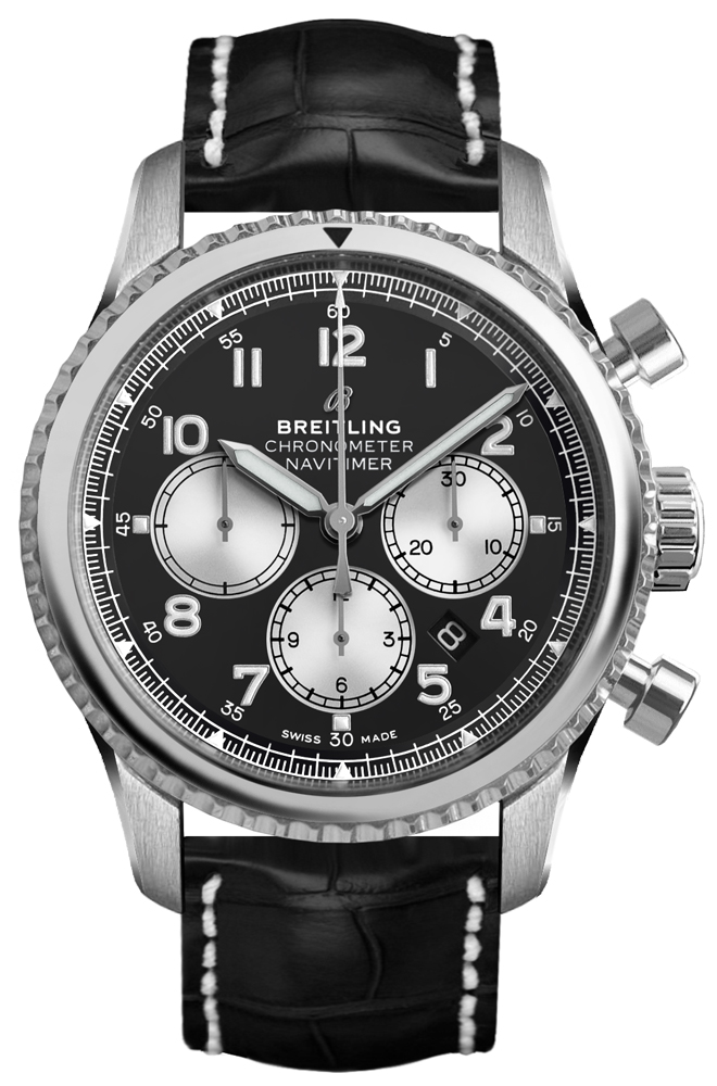 Breitling Navitimer Watches Black Self winding Automatic AB0117131B1P1 Watch