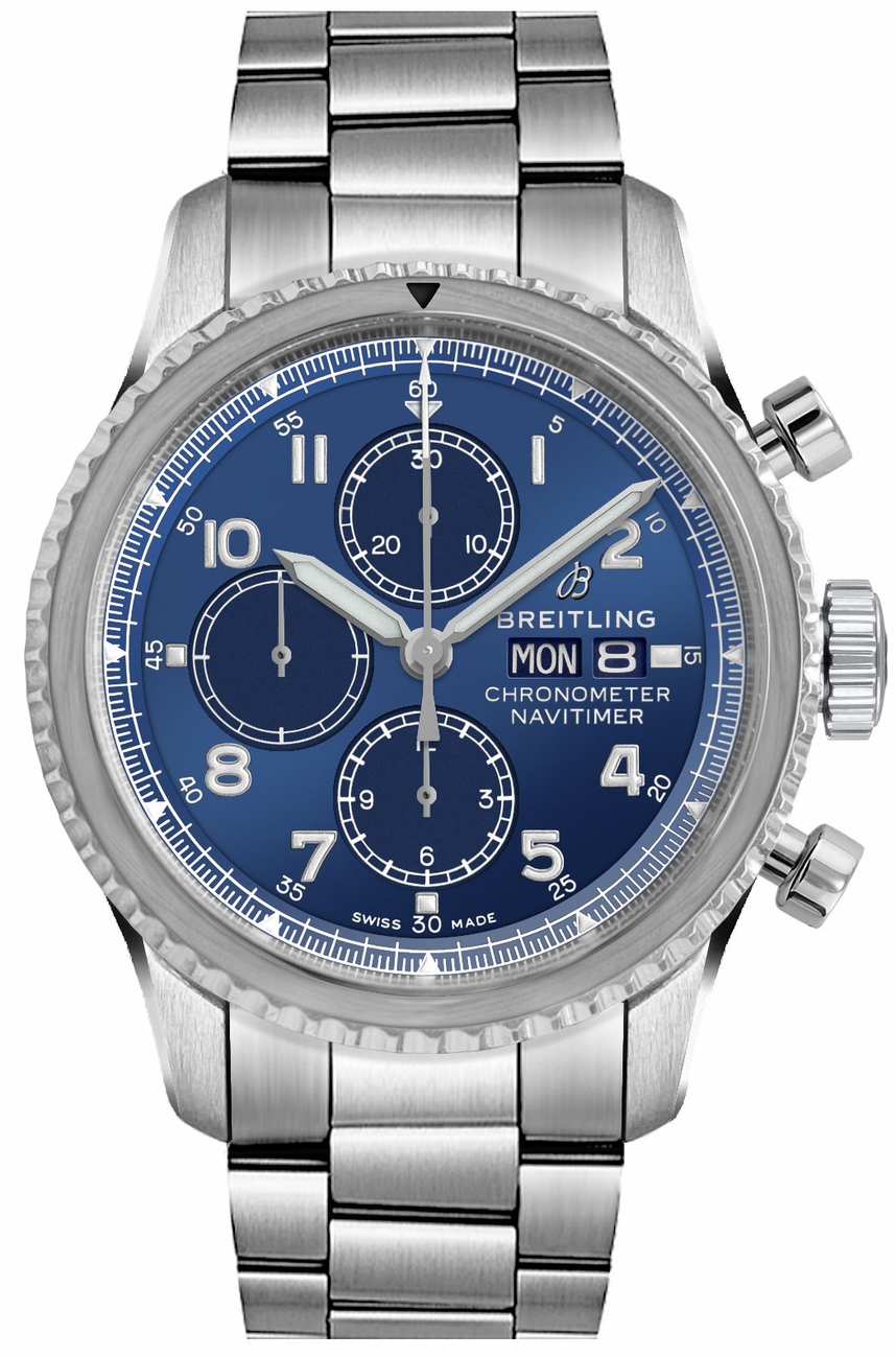 Breitling Navitimer Watches Mens Blue Self winding Automatic A13314101C1A1 Watch