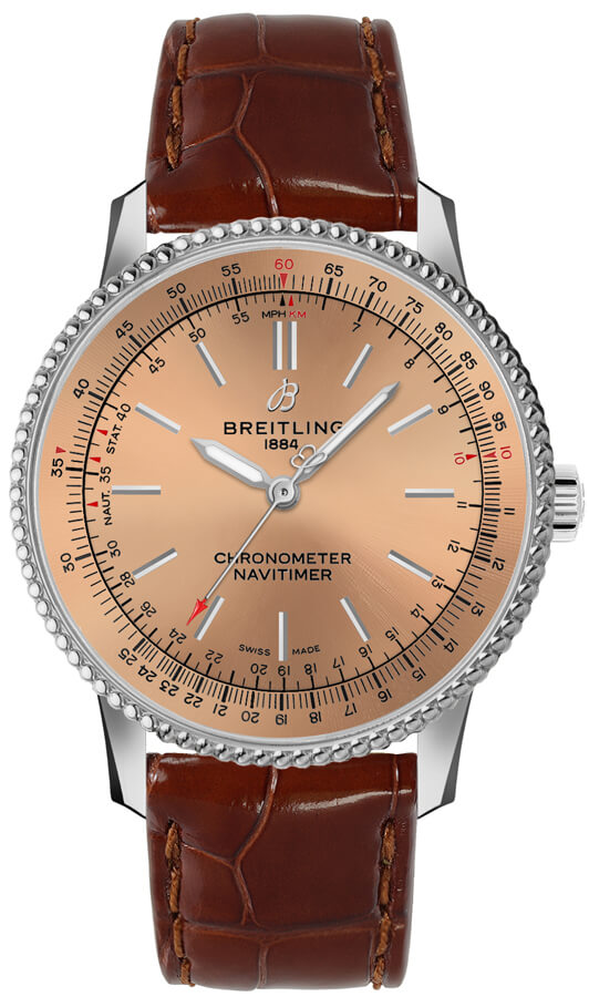 Breitling Navitimer Watches Mens Bronze Self winding Automatic A17395201K1P1 Watch