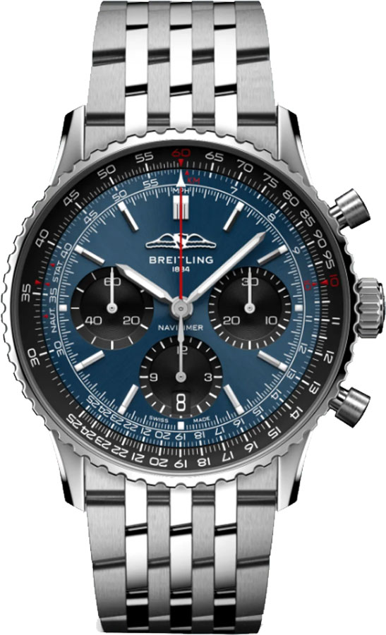 Breitling Navitimer Watches Mens Blue Self winding Automatic AB0139241C1A1 Watch