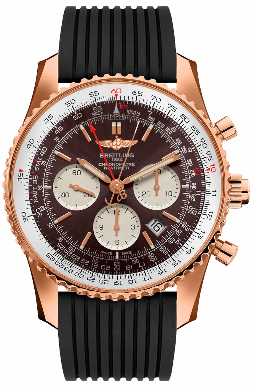 Breitling Navitimer Watches Mens Bronze Self winding Automatic RB031121-Q619-252S Watch