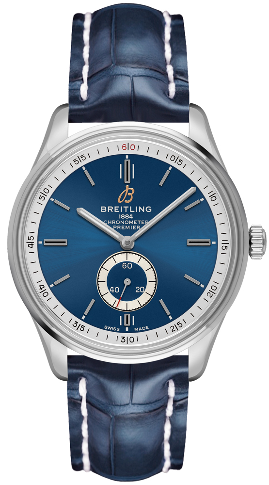 Breitling Premier Watches Mens Blue Self winding Automatic A37340351C1P2 Watch